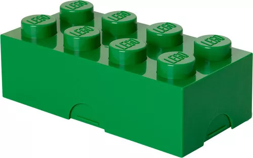 LEGO Classic Box With 8 Knobs, in Dark Green [New Toy] Green, Brick