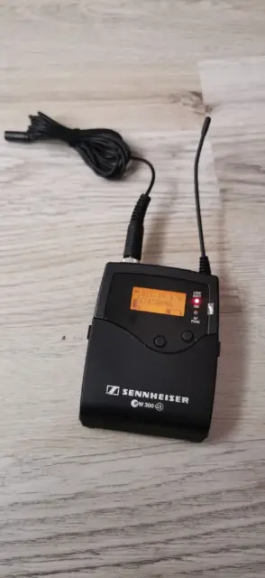 Sennheiser SK300 EW300 G3 BODYPACK TRANSMITTER MICROPHONE 606-648MHZ
