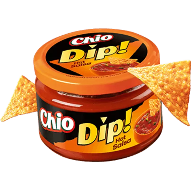 Chio Dip Hot Salsa Premium Qualità Adatto per Vegetariani 200ml