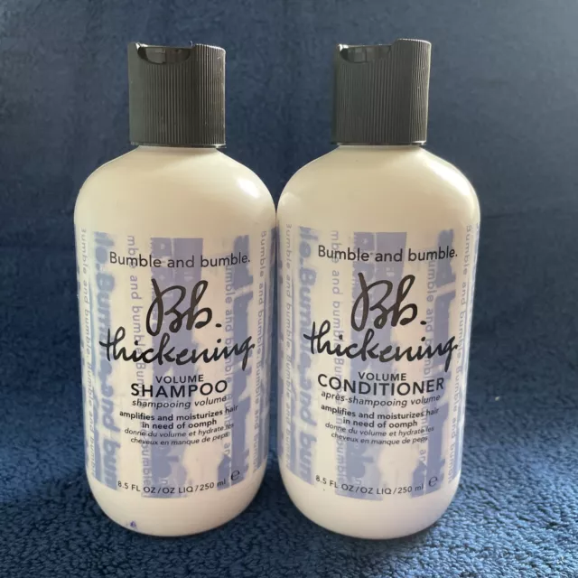 Bumble and Bumble : Bb Thickening Volume Shampoo & Conditioner - 2 x 8.5 FL. OZ.