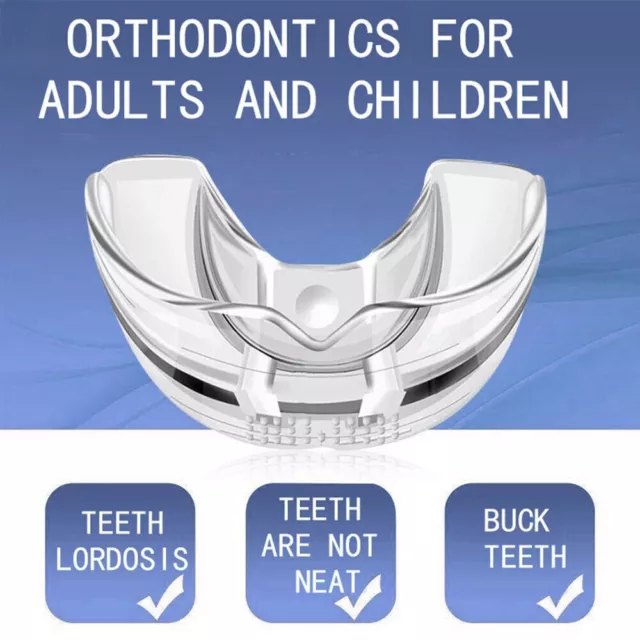 Ausrichtung Bruxismus Werkzeug Zahnhalter 3 Bühne Zahn Tablett Zähne Korrektor