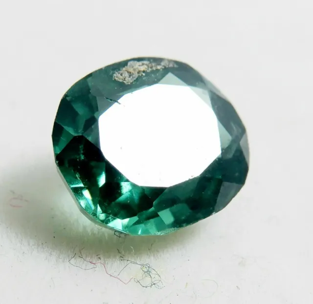 EGL Certified 3.10 Cts Treated Oval Cut Green Tourmaline Loose Gemstone
