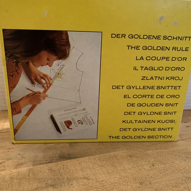 LUTTERLOH SYSTEM THE Golden Rule DIY Sewing Pattern Making Kit Germany