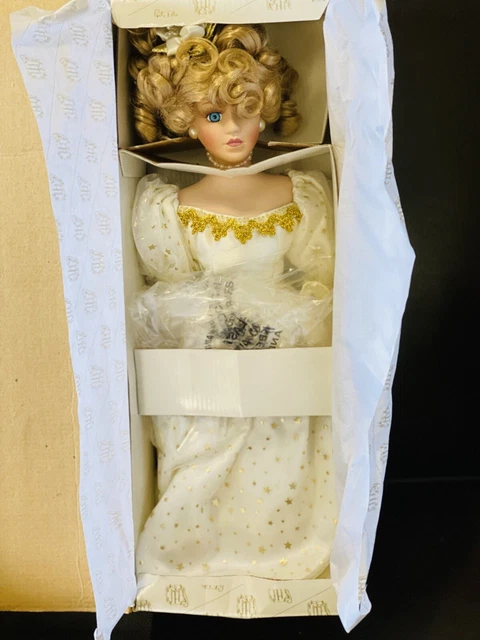 Heritage Signature Collection Porcelain Ballroom Doll Brenda #12120 original box