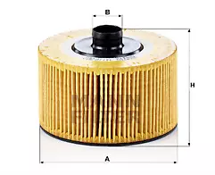 Oil filter MANN-FILTER HU 10 002 z