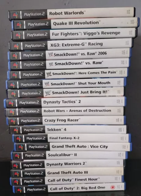 20 PS2 Games Bundle / PlayStation 2