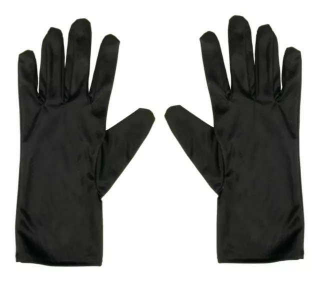 Watch & Jewellers Jewellery Handleing Microfiber Soft Gloves Black Or White