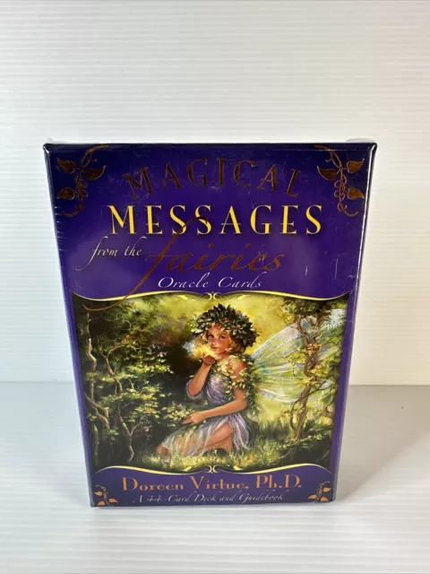 Magical Messages From Fairies Oracle Cards By Doreen Virtue 44 Cards Guidebook