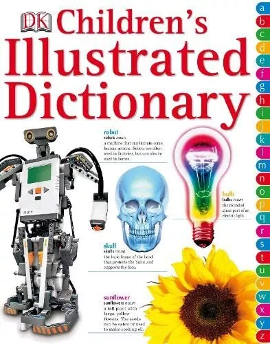 Children's Illustrated Dictionary (Dk) by DK Hardback Book The Cheap Fast Free