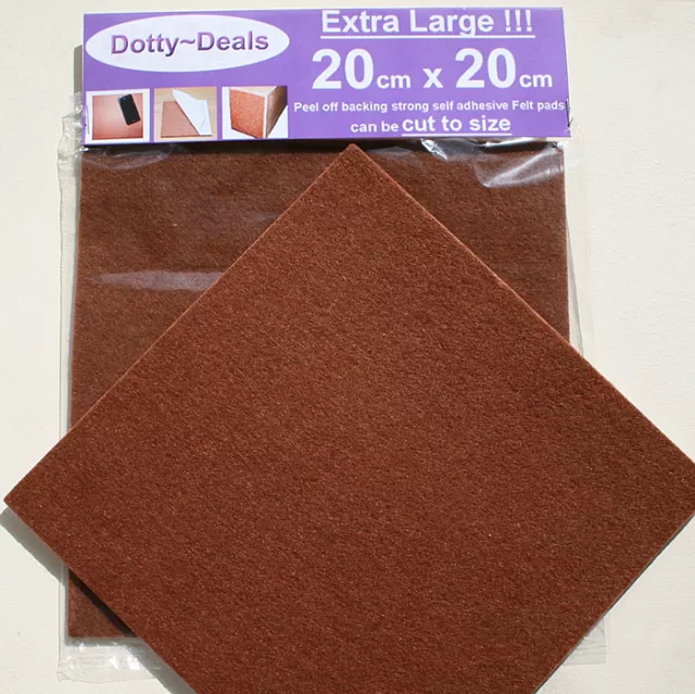 Large Felt Floor Protector Pads | Self Adhesive Laminate Pads Furniture Feet Pad