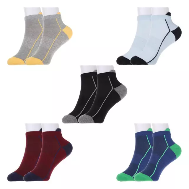 Ankle Socks Sweat Absorption Men Sports Socks Breathable Organic Cotton Thin