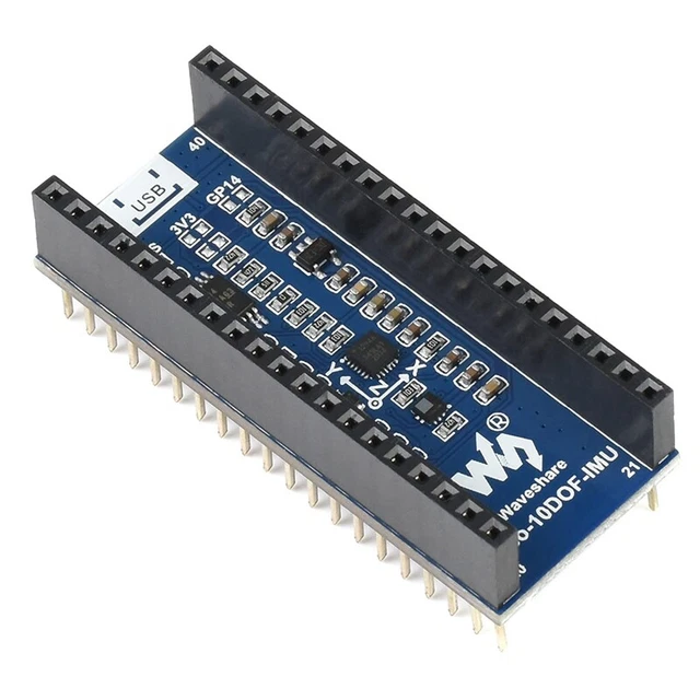 10-DOF IMU Sensormodul Gyroskop, Beschleunigungsmesser Magnetometer Shield  U6Z2