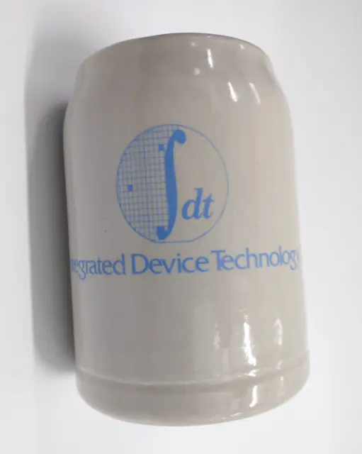 Integrated Device Technology IDT Stoneware Beer Stein, CMOS FIFO RISC SRAM PCIe