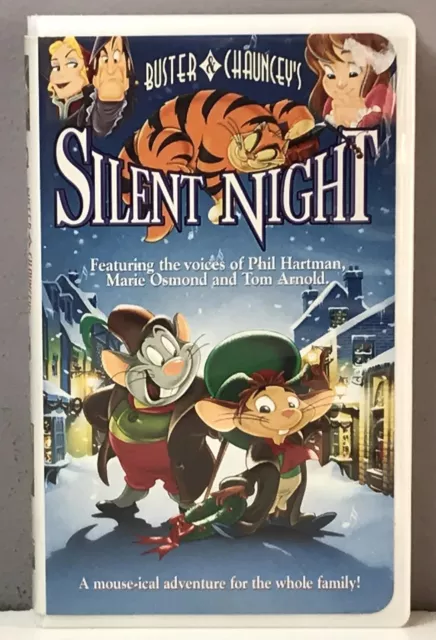 Buster & Chauncey's Silent Night VHS Video Tape Christmas BUY 2 GET 1 FREE! Rare