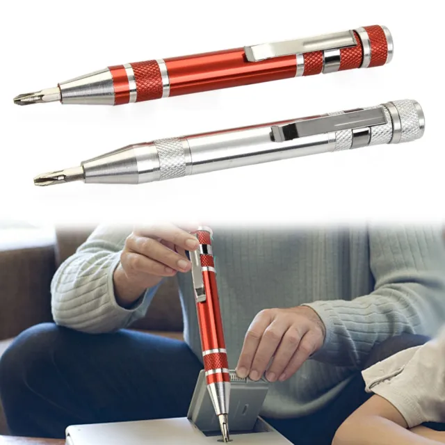 8 In 1 Precision Screwdriver Set Pen | Magnetic Repair-Glasses-Electronics Watch