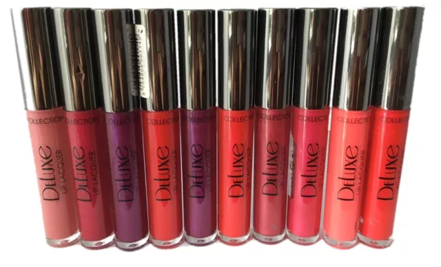 10 x Collection Deluxe Lip Lacquer | 6 shades | RRP £42 | Wholesale Prices