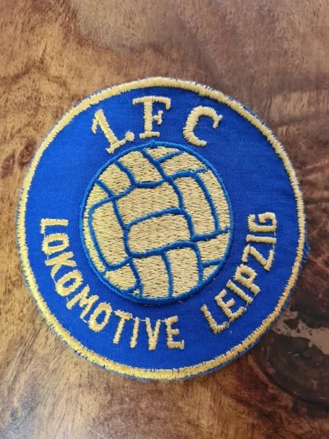 1.FC LOKOMOTIVE LEIPZIG Aufnäher, Gestickt, Alt/ DDR Fussball