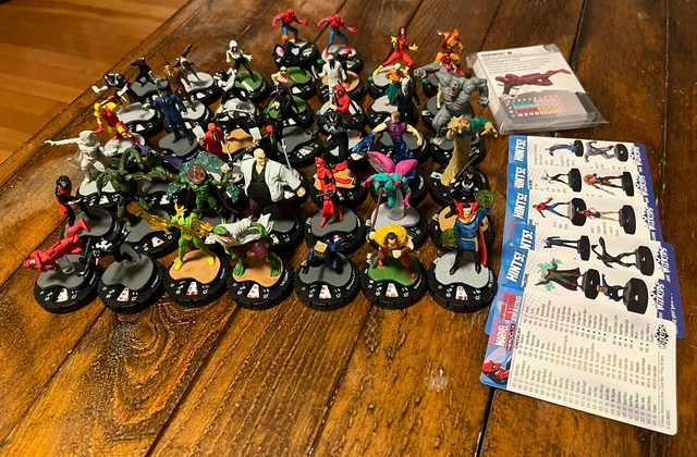Heroclix Marvel Spider-Man Beyond Amazing 001-044 CUR Set symbiote Venom Rare