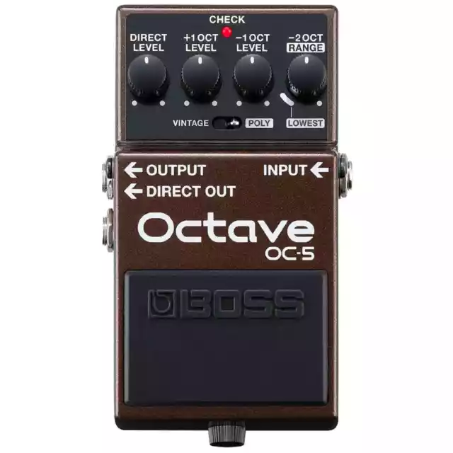 BOSS OC-5 Octave Guitar Effects Pedal
