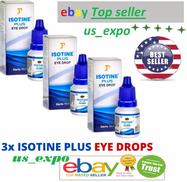 3X Eye Drops OFFICIAL USA Care Glaucoma Best For Eye Problem Cataract Exp.2025