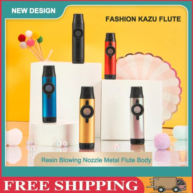 Portable Kazoo Simple Design Mouth Kazoos with 5pcs Flute Diaphragm for Beginner