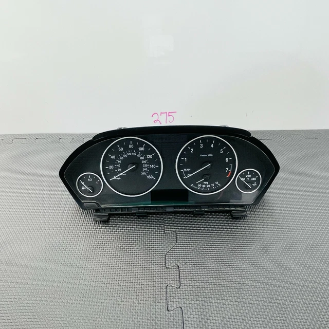 1216 BMW F30 328i Speedometer Instrument Cluster Gauges OEM 9232894