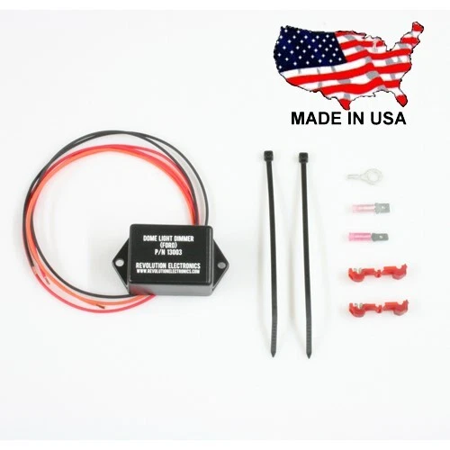 DOME LIGHT DELAY Dimmer "Basic" 12v Model +Positive Circuit Ford