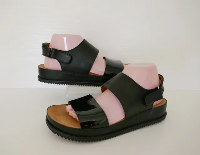 CLARK'S Bright Deja Mule Sandals - Black Leather UK 7.5 £3.50 - PicClick UK