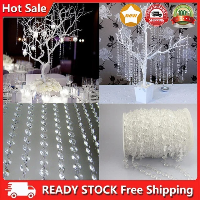 Crystal Glass Door String Exquisite Curtain Beads String for Bedroom Window Door