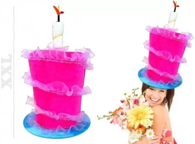 Cappello Compleanno Torta Con Candelina Festa Di Compleanno Cappelli Eventi