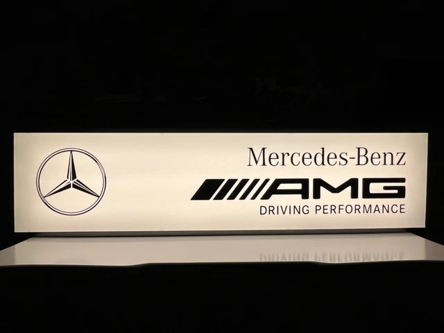 RARE MERCEDES-BENZ AMG Garage Sign Showroom Dealership Man Cave EUR 3. ...