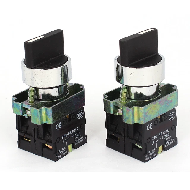 2 pz 2 no Dpst selettore 3 posizioni 600 V 10 A