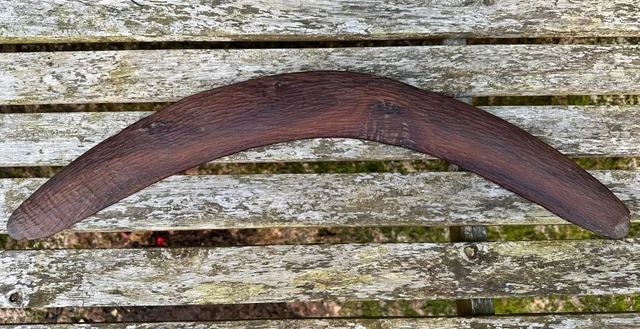 Good Original Antique Hardwood Boomerang - C1890