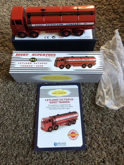 Dinky Supertoys 1/43 943 Leyland Octopus Tanker - ESSO edizioni Atlas-Mattel