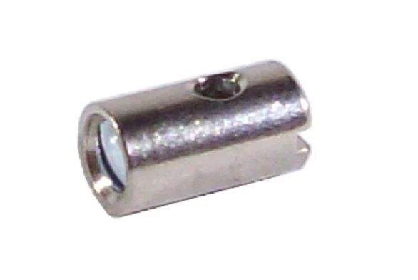 Marche Pied Moto Lot De Serre-câbles 13.1x8 Mm - Pour Moto, Vélo, Scooter, Auto - Acier Argenté - Neuf Levier Frein