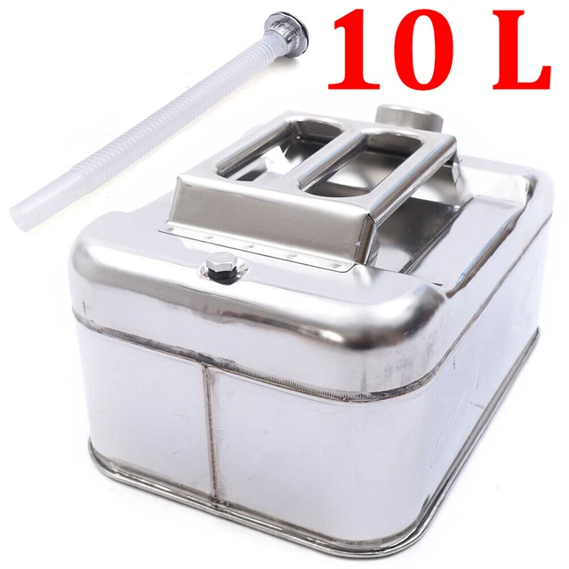 Harilla Edelstahl Kraftstofftank 6 Liter - Für Standheizungen Auto & Boot