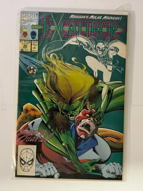 Excalibur #30 Direct Market Edition 1990 DC Comics | Combined Shipping B&B