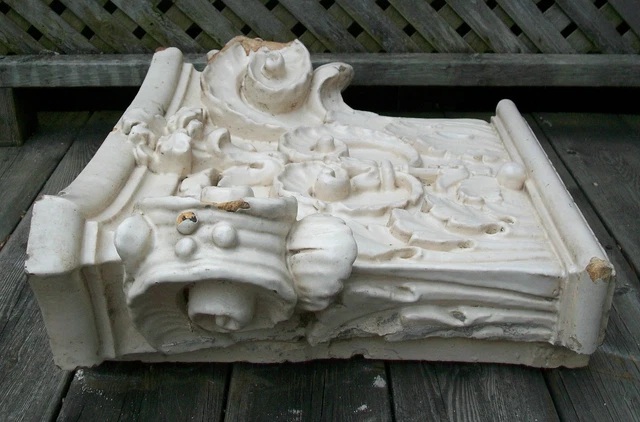 Antique Corinthian Capital - Glazed Ceramic - Canada/U.S. - Late 19th Century 5