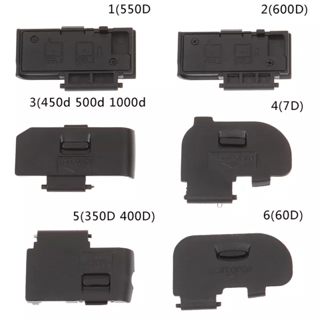 Battery Door Cover For Canon 60D 550D 350D 7D 600D 450d 500d 1000d Rep!YB