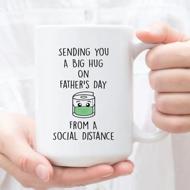 Funny Father's Day Gift Funny Gift For Dad Social Distancing Gift Self Isolation