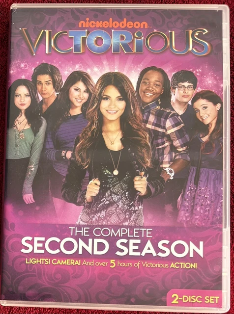 VICTORIOUS COMPLETE TEMPORADA 2 Segunda Serie Dos DVD EE. UU