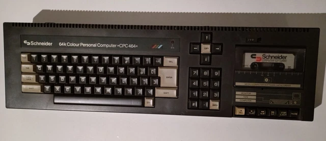 Schneider CPC 464, Amstrad CPC 464 incl. cassetta minatore maniacale Schneider CPC 464, Amstrad CPC 464 incl. cassetta minatore maniacale