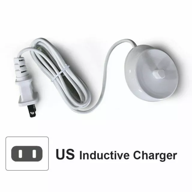 100-240V Electric Charger Fit for Braun Oral-B Inductive Charging Base US plug