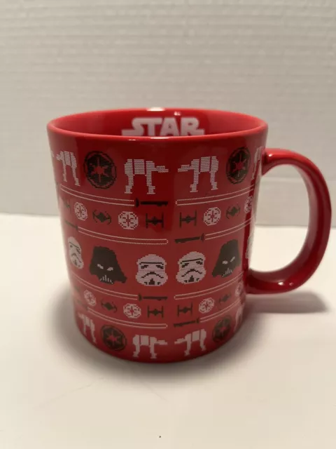 Star Wars Lucas Film Large Red Coffee Mug