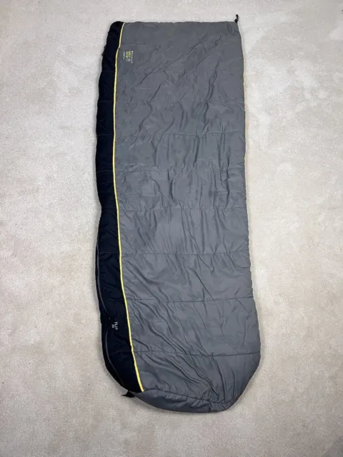 Mountain Hardwear Sleeping Bag Adult Gray Yellow Zip Thermic MX Flip 35