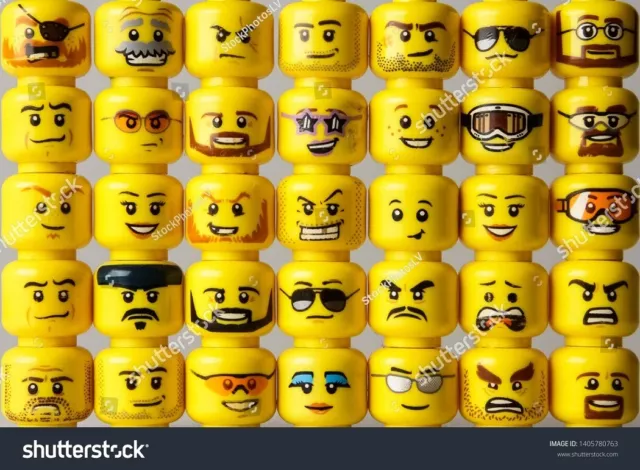 LEGO Head Parts Minifigure Tête Choose Model