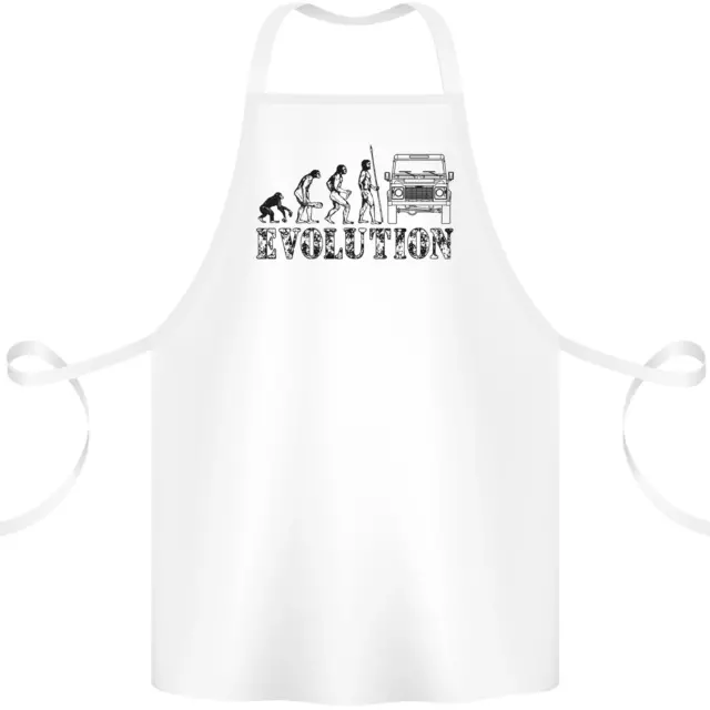 4x4 Evolution Off Roading Road Driving Cotton Apron 100% Organic