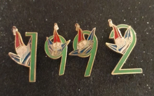 Juegos Olímpicos - CC107 pin's Albertville jeux olympiques Thomson rond signé cojo 1990 achat