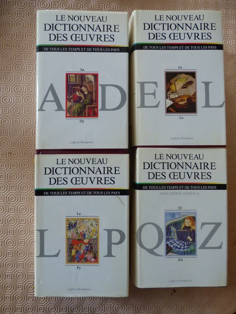 Le nouveau dictionnaire oeuvres des