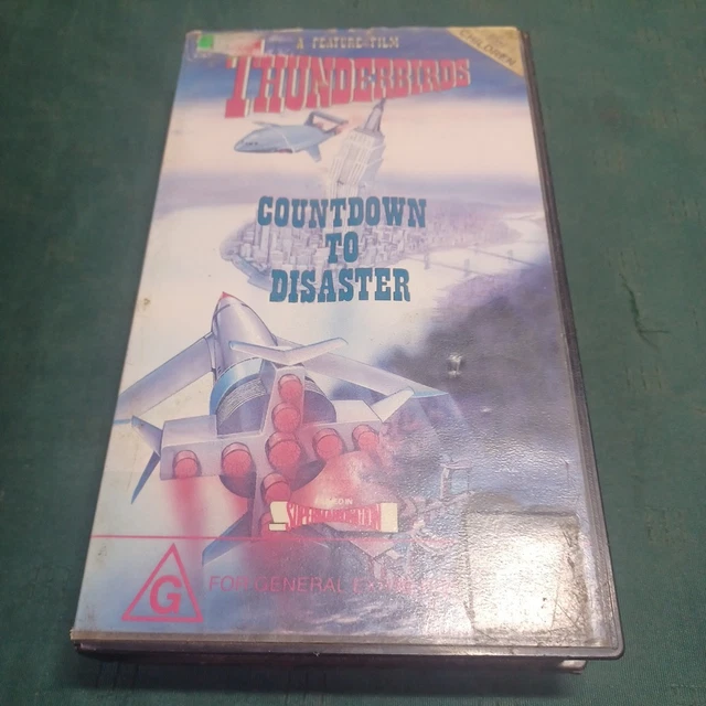 Countdown To Disaster THUNDERBIRDS VHS VIDEO countdown to Disaster Volume 1 $18.95 - PicClick AU
